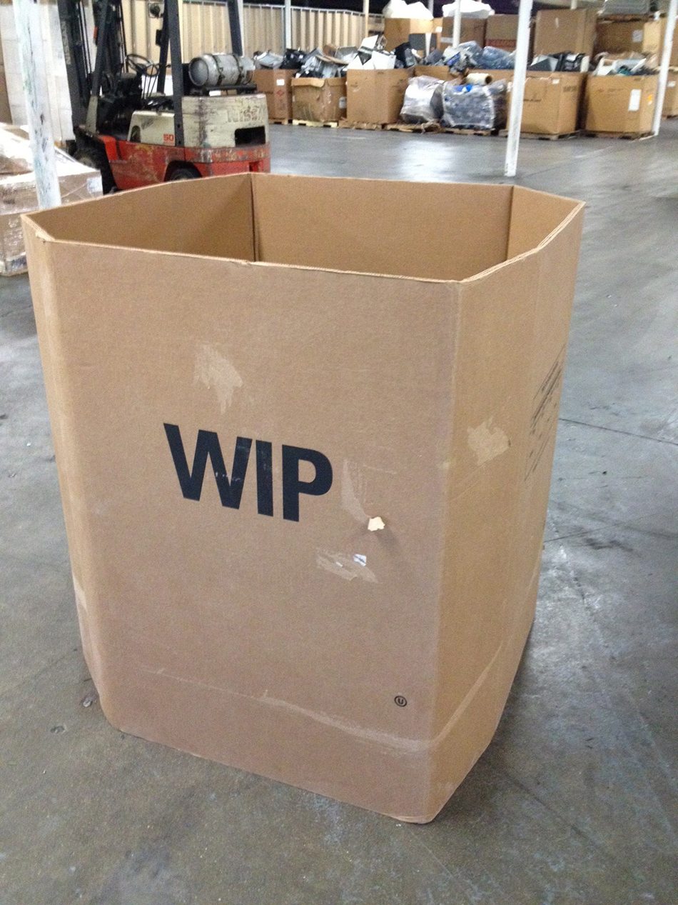 Inventory of Our Variety of Gaylord Boxes ALA Recycling